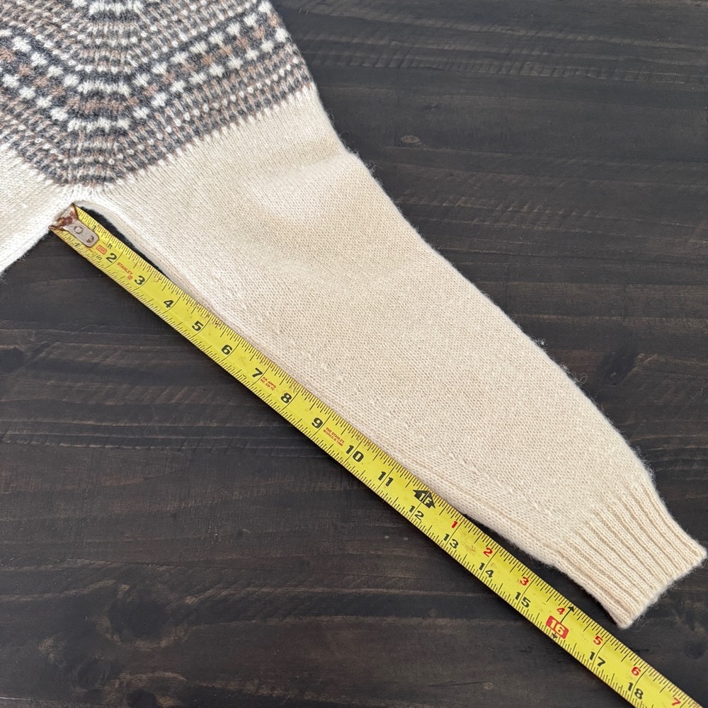 Parkhurst 100% Pure Virgin Wool Shetland Sweater - Medium Canada Classic Design - Picture 6 of 7